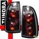 Black Tail Lights 1 Pair For 00 01 02 03 04 Toyota Tundra ACCESS Cab SR5 