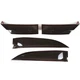 Fits 2021-2024 Jaguar F-Pace Tail Light Smoked Cover Blackout Overlay Lens