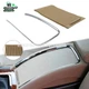 Beige Center Console Roller Blind Cover Plating Trim For 09-2013 Buick Lacrosse