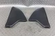 22-23 SUBARU BR-Z Black Dashboard Dash Side Trim Pair 2x LH RH Panel Unit OEM OE
