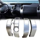 4PCS/Set For Toyota Prius 2004-2009 Center Inner A/C Dash Air Vent Cover Trim