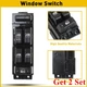 Master Power Window Switch for 2000-02 Chevrolet Silverado 1500 2500 3500 2 SET