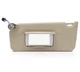 Beige Left&nbsp;Driver Side&nbsp;Sun&nbsp;Visor with Mirror & Light for Honda Accord 2008-2017