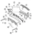 Genuine Mopar Tie Down Bracket 5109846AA
