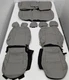 For Toyota RAV4 Prime SE XSE PLUG-IN 2021-2025 Gray Leather Seat Covers NT21