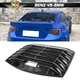 Fits 13-20 Scion FR-S Toyota 86 Subaru BRZ Window Louver Shade Cover Gloss Black