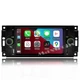 Car Stereo Radio Navigation Head Unit For Dodge Jeep Chrysler Carplay Camera