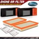 2Pcs Engine Air Filter for Chevy Astro Camaro S10 Blazer GMC Jimmy Safari Isuzu