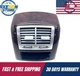 07-13 Mercedes W221 S400 S550 S600 Rear Center Console AC A/C Air Vent Trim OEM