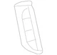Genuine Ford Dashboard Air Vent Trim 9C2Z-15046A77-AA