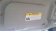2023 Mitsubishi Mirage Left DRIVER SUN VISOR 483676