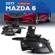 2017 Fog Lights Clear For Mazda 6 LED Assembly Lamps w/ Bezels Wiring Kit Switch