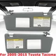 For 2005-2015 Toyota Tacoma Gray Sun Visor Left Driver Right Passenger Sunshade