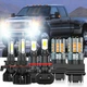 For Ford F250 F350 F450 F550 Super Duty 2005-2018 LED Headlight + Fog+Turn Bulbs