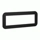 Metra 89-30-0750 Single DIN 3/4" Black ABS Plastic Trim Ring