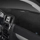 For Chevy P10 Van 71-73 Dash Designs Dash-Topper Brushed Suede Black Dash Cover