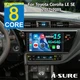 8Core 4+64G Car Stereo Radio For Toyota Corolla 2017-2018 Android 15 Carplay GPS