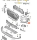 AUDI Q3 F3SPORTBACK RIGHT HEADLIGHT WASHER COVER CAP 83A955276BGRU