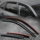 [Tape-On] For 23-25 Honda HR-V Window Visor Vent Shade Sun Rain Guard Deflector