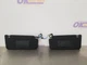 22 HONDA CIVIC SEDAN SUN VISOR SET BLACK WITH ILLUMINATION OEM 