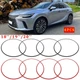 For Lexus RX350 RX300 RX330 4PCS Alloy Wheel Rim Protector Hub Rim Cover Rings