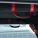 2Pcs Red Side Roll Bar Grab Handle Holder For Jeep Wrangler JK TJ 1987-2023