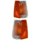 Front Driver & Passenger Front Side Marker Light Assemblies 1986-93 Mazda Pickup