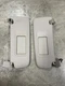 2010-2016 BMW 528i 535i 550i (F10) FRONT LEFT & RIGHT SUN VISOR SET-2 (BEIGE)