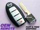 OEM 2018-2022 NISSAN KICKS ROGUE SPORT smart keyless remote key fob 285E3-5RA6A