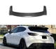 Rear Roof Spoiler Trunk Wing Carbon Fiber For Mazda 3 Axela Hatchback 2014-2019