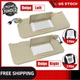 Sun Visor For Honda Accord 2008-12 Driver&Passenger Side Beige Sun Visor W/Light