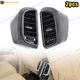 2x Rear Air Conditioner A/C Air Vent Outlet Carbon For Porsche Cayenne 2011-2017