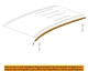 GM OEM 15-22 Trax Roof Exterior Trim-Drip Molding 42577930
