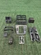 97-04 MERCEDES SLK230 SLK320 R170 CENTER DASH DOOR PANEL VENT CARBON TRIM SET OE