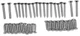 1947 1948 1949 1950 CHEVY GMC TRUCK INTERIOR GARNISH MOLDING SCREW KIT #47-20010