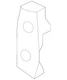 Genuine Audi Rocker Reinforced Damper 8W0-810-730