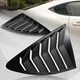 For 2013-2020 Scion FR-S/Subaru BRZ Carbon Style Window Louvers Scoop Covers