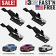 For Ford F-150 F-250 F-350 Rear Seat Quick Latch Release Kit Black Strap US