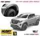 2021-2025 Nissan NP300 Husky Low Profile Black Fender Flares Factory Style