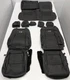 For Toyota C-HR LE XLE Premium 2018-2022 Black Leather Seat Covers KR390