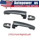 Front Left ＆ Right Outside Door Handle Fit Toyota Corolla RAV4 1G3 Gray