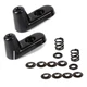 2 Sets Bracket Sun Visor Repair Kit For Jeep Wrangler 2003-2006 Aluminum 924-532