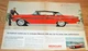 1958 MERCURY MONTCLAIR "ED SULLIVAN" ORIGINAL VINTAGE ADVERTISEMENT PRINT AD 58