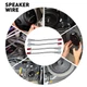 4pcs 72-8104 CAR SPEAKER HARNESS CONNECTOR PLUG FOR 1992-2006 Camry Toyota