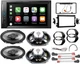 Pioneer DMH-241EX Stereo & 6x8" Speakers & Camera Kit For 2005-2008 Ford Mustang