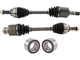 Axle and Wheel Bearing Kit For 2006-2010, 2012-2015 Mazda 5 2007 2008 HD256YC
