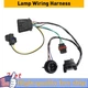 2PCS Headlight Wiring Harness For 2007-2013 Chevrolet Silverado 2500 HD 2596280*