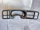 99-02 Chevy Silverado GMC Sierra Truck Tahoe Cluster Dash Trim Radio Bezel Graph