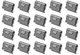 20 VINTAGE SNAP ON HEADLINER TRIM CLIPS! FOR FORD FAIRLANE MERCURY CHECKER ETC