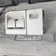 💥1995-1999 CK TRUCK SILVERADO SIERRA TAHOE YUKON LIGHTER 12V PORT ASH TRAY GRAY